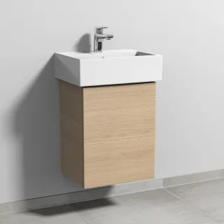 Sanipa 3way Waschtischunterbau zu Duravit Vero Air Waschtisch mit 1 Tür, Eiche-Nordic SM43048