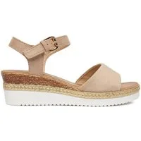Jenny Jenny Damen-Sandalen Beige Sandale