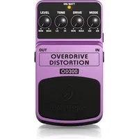Behringer Musikinstrumentenpedal, (Effekte, Verzerrer), OD300 Overdrive/Distortion - Verzerrer für Gitarren