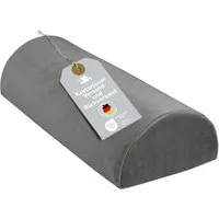 XDREAM Halbrolle ergonomisches Nackenkissen halbrund, Lagerungskissen, Funktionskissen, 1-tlg., wirkt stützend und entlastend, super weicher Mikroplüsch-Bezug