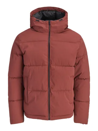 JACK&JONES - JJGALAXY PUFFER JACKET Fired Brick - Gr. - L