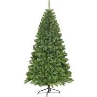 COSTWAY Künstlicher Weihnachtsbaum, 180cm, mit 928 Spitzen PVC & Ständer