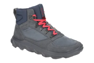 Ecco 82030460582 MX Herrenstiefelette - sportlich, wasserdicht, magnet/marine