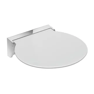 Hewi R380 Klappsitz 950.51.2259092 380 x 405 x 107 mm, Sitzfläche anthrazitgrau, verchromt