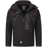 Geographical Norway Softshelljacke Herren Damen Übergangsjacke Wind Wasser Abweisend Jacke Frühling Elastisches Material, Bewegungsfreundlich, Leichtes Material