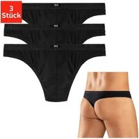 H.I.S String (Packung, 3-St) aus weichem Baumwoll-Stretch