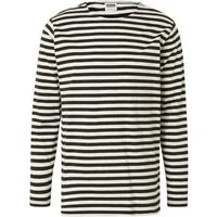 URBAN CLASSICS Langarmshirt Urban Classics Herren Regular Stripe LS (1-tlg)