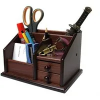 Yudu Schreibtischaufsatz Schreibtischorganizer Schreibtischständer Stifthalter