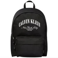 Calvin Klein Rucksack GRAPHIC CAPSULE ROUND BACKPACK, Freizeitrucksack, Cityrucksack mit Vordertasche