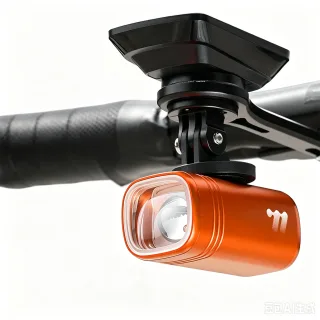 WEST BIKING Mini Smart Bike Headlight 1300 Lumens IPX6 Waterproof Bike Headlamp Type-C Rechargeable Auto Off Bicycle Fro