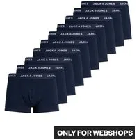 Jack & Jones Boxershorts JACFLOWER Microfiber mit Logobund, Blumenprint und Stretchkomfort (Packung, 10-St., 10er-Pack) eng anliegend, Microfaser, schnelltrocknend