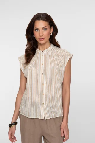 Geisha Fashion Women - 63353-81 sand/off-white - Gr. - 38