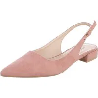 Ital-Design Damen Schnürstiefel Combat-Style mit Schnalle Schnürpumps (92078857) Blockabsatz Schnür- & Riemchenpumps in Altrosa