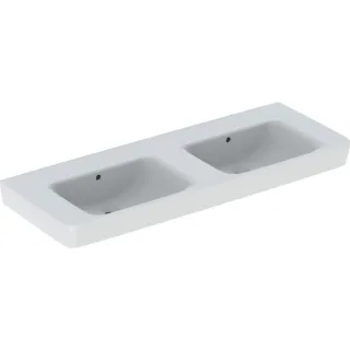 Geberit Renova Plan Doppelwaschtisch 130x48cm 501712001