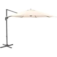 SVITA Ampelschirm Sonnenschirm, LxB: 290,00x290,00 cm, Ampelschirm, stufenlos höhenverstellbar stufenlos neigbar 360° verstellbar