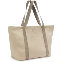 Elbsand Shopper Henkeltasche, Sommertasche, Strandtasche, Saunatasche, Badetasche, NEU Einkaufstasche, große Handtasche im modischen Neopren-Look VEGAN
