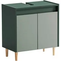 welltime Waschbeckenunterschrank Lovis, Waschbeckenunterschrank, Made in Germany, B: 56 cm Solide Verarbeitung - Dieses Produkt ist in Deutschland gefertigt