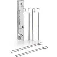 Buddy's Grillspieß Buddy´s BBQ (Set, 6-St), Doppelspieße, Schaschlikspieße, Fleischspieße, Edelstahl, 9 cm