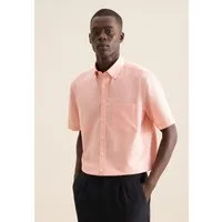 seidensticker Businesshemd Regular Regular 1/2 Button-Down-Kragen Struktur