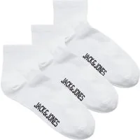 Jack & Jones Freizeitsocken JACLEON SHORT TENNIS SOCKS 3 PACK SN (Packung, 3-Paar) Baumwollmischung, Einheitsgröße