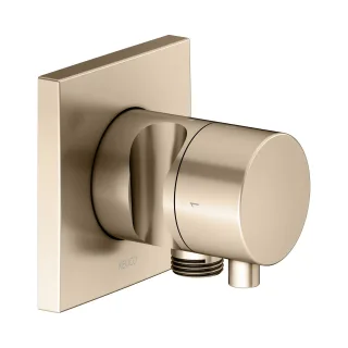 Keuco 2-Wege Ab-u.Umstellv.IXMO Comf.59557, Schlauchanschl./Brauseh.eckig,Bronze geb, 59557031202 59557031202