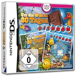 Um die Welt in 80 Tagen + Fishdom - [Nintendo DS]