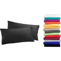 MOON Heimtextilien Kissenbezug / Seitenschläferkissenbezug 2er Pack MOON-Luxury Linon 100% Baumwolle, Linon