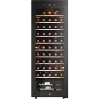 Haier Weinkühlschrank HWS58GGH1, für 58 Standardflaschen á 0,75l,58 Flaschen, Wifi/hOn App, Holzablagen, UV undurchlässig