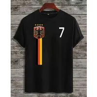 RMK T-Shirt Herren Shirt Trikot Fan Fußball Deutschland Germany EM WM 2024 aus gekämmter Baumwolle