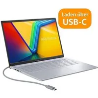 Asus Vivobook #8472, 17.3", Intel Core i7 1355U, 10 x 5.0GHz Business-Notebook (43,9 cm/17.3 Zoll, Intel Core i7 1355U, Intel Iris Xe, 16 GB, 512 GB SSD, Windows 11 Professional)