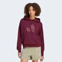 adidas Sportswear Kapuzensweatshirt ESSENTIALS BIG LOGO FRENCH TERRY LOOSE HOODIE mit Kapuze, ohne Verschluss, für Erwachsene
