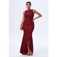 Moda Minx Jerseykleid MARIAH (1-tlg) im glitzernden Design