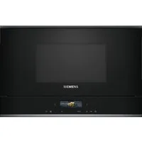SIEMENS Einbau-Mikrowelle BE732R1B1, Grill, Mikrowelle, 21 l, TouchControl für eine einfach und direkte Auswahl der Heizarten