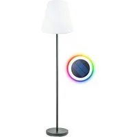 Schwaiger LED Außen-Stehlampe 658262, LED, integriertes Solarmodul, Farbwechseleffekt, IP44