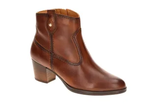Pikolinos W0E-8731 cuero Damen Western Stiefeletten braun Echtleder 4cm Absatz