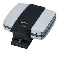 Brüsseler Waffeleisen 1445 silber/schwarz, 930 Watt
