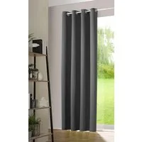 heimtexland Verdunkelungsvorhang Thermo- Verdunkelungsgardine Vorhang Ösenschal uni (1 St), Ösen, verdunkelnd, Verdunkelungsstoff, Schalldämmung