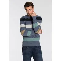 TOM TAILOR Strickpullover mit Blockstreifen