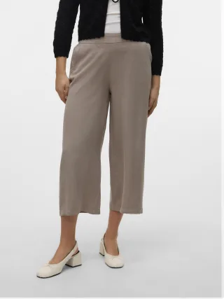 VERO MODA - VMBREE MR WIDE TENCEL CULOTTE GA NOOS Moon Rock - Gr. - L