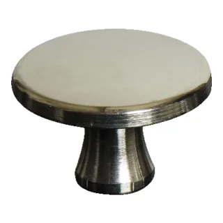 Staub Nickelknauf groß 4 cm, Nickel