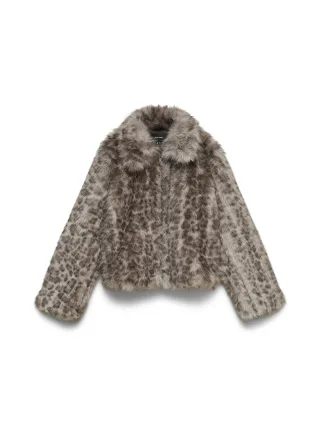 VERO MODA - VMLIA SHORT JACKET Medium Grey Melange - Gr. - M