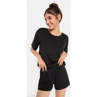 LSCN by LASCANA Shorty (Set, 2 tlg) mit Zierknopfleiste an der Hose