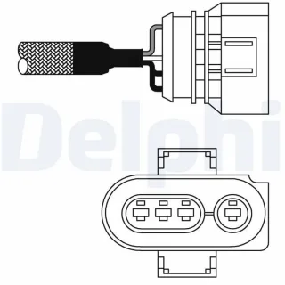 Delphi Lambdasonde Audi Ford VW