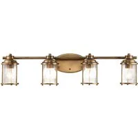 Kichler LED Wandleuchte, LED wechselbar, warmweiß, Spiegelleuchten Bad-lampen Wand Badezimmerlampen Spiegelschrank B 86cm