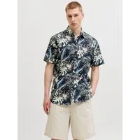 Jack & Jones Kurzarmhemd JJHONOLULU AOP SHIRT SS