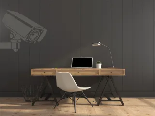 CCTV Aufkleber Wandaufkleber Tattoo
