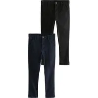 Next Chinohose Chinohose mit Stretch, 2er-Pack (2-tlg)