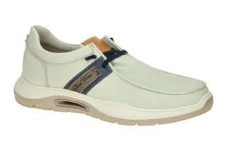 Galizio Torresi Slipper 310360 70739 Wei?/Blau Echtleder Mokassin Gummisohle ...