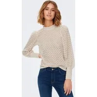 JDY Spitzenshirt JDYAVERY L/S LACE TOP JRS NOOS