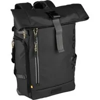 camel active Rucksack Explore, wasserabweisendes recyceltes Nylon und reflektierende Reißverschlüsse